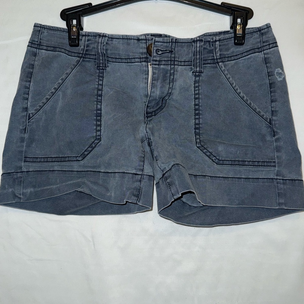 American Eagle Outfitters Blue Jean Shorts Casual Style